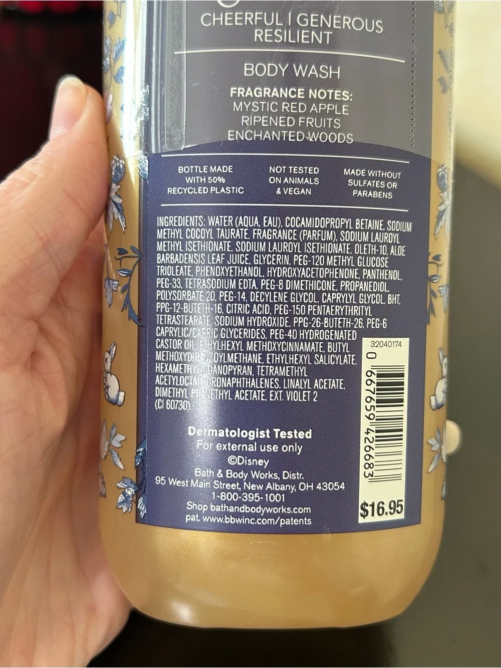 Bath & Body Works x Disney Princess Snow White 10 Ounce Body Wash